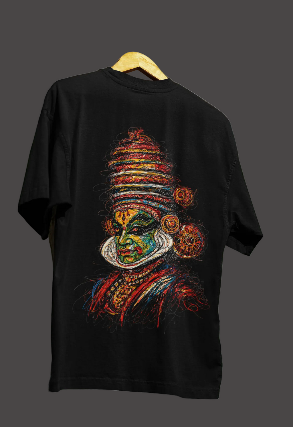 Kathakali scribble