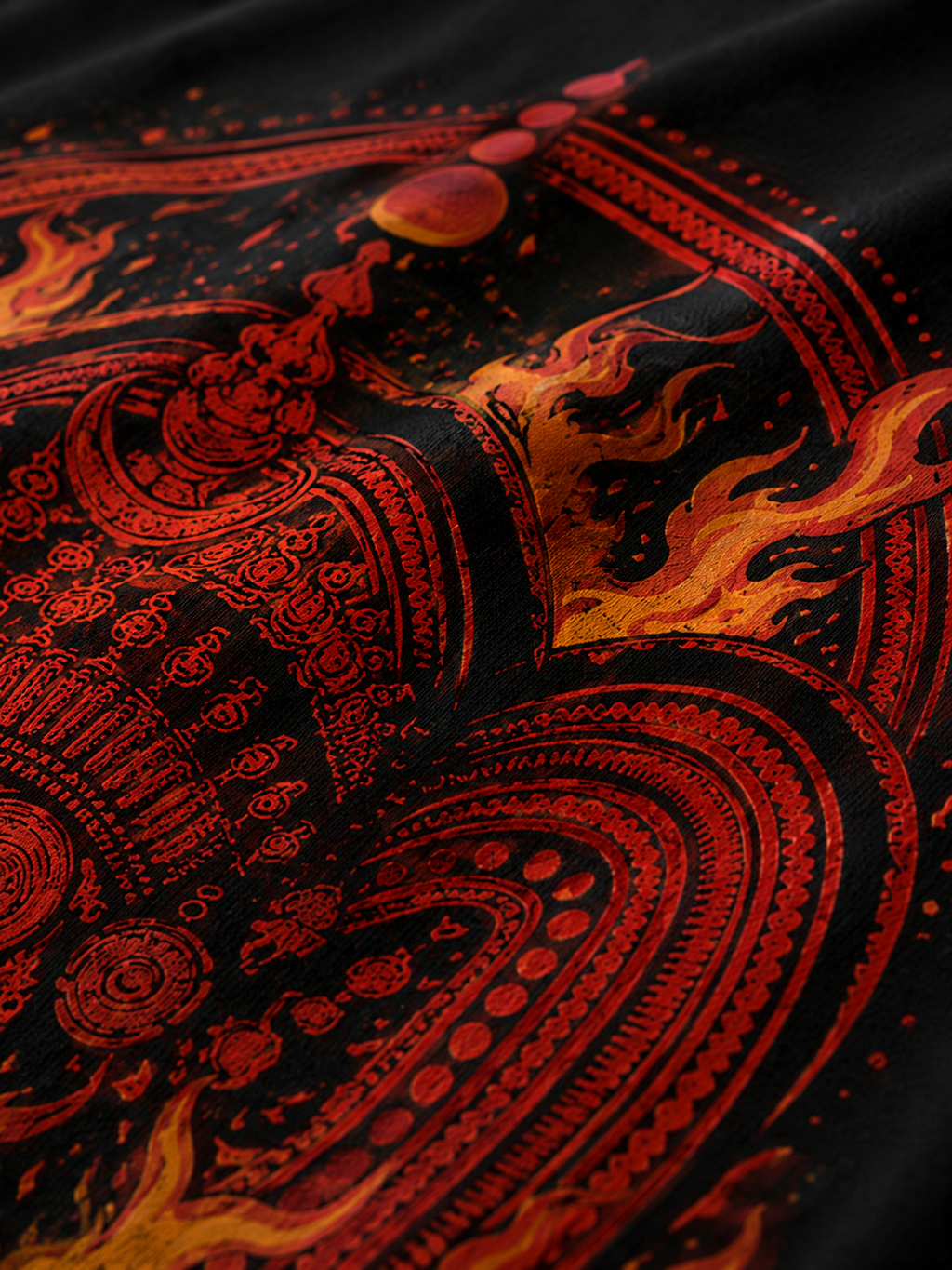 Theyyam Ritual Flame