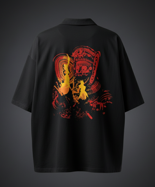 Theyyam Half sleeve Shirt - Unisex