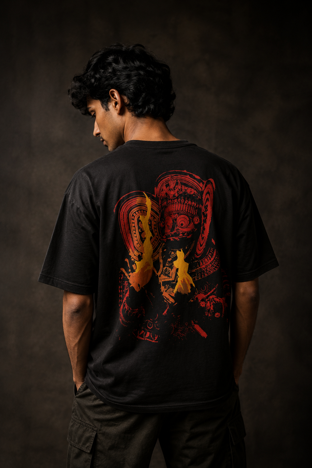 Theyyam T shirt - Oversized